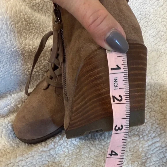 Dr Scholls wedge Ankle Boots nwot - Picture 10 of 13